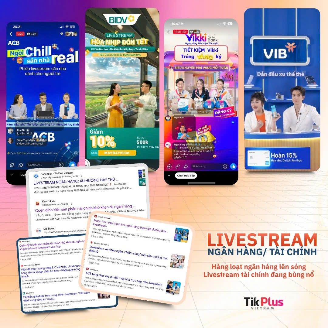 Livestream Ngân hàng